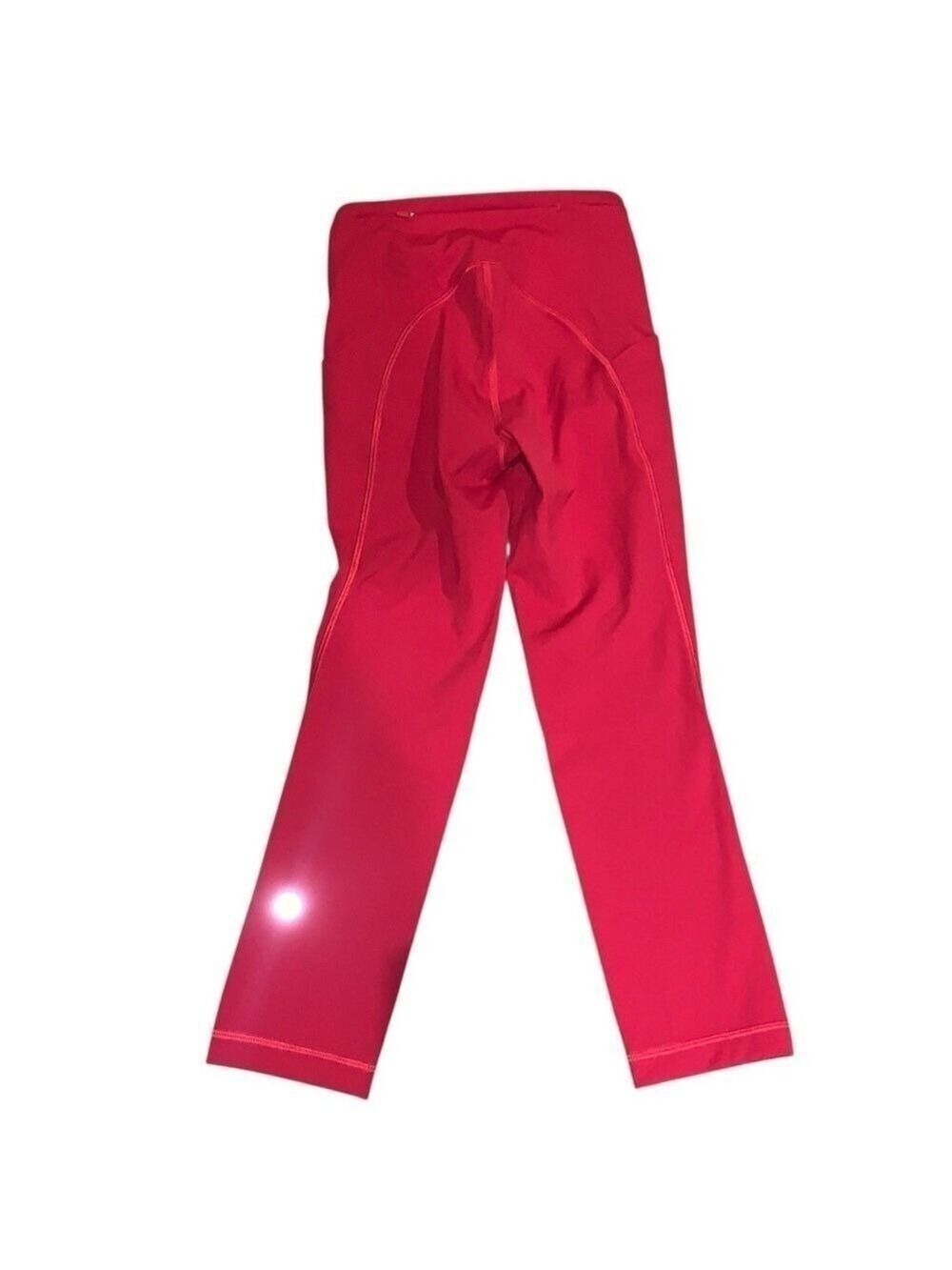 LULULEMON Dark Red Swift Speed High Rise Crop 21” size 0 - Picture 3 of 12